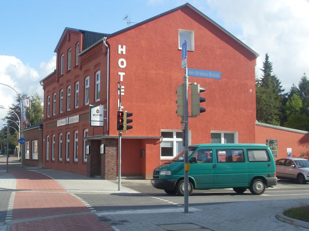 Hotel Gruener Kranz Рендсбург Екстер'єр фото