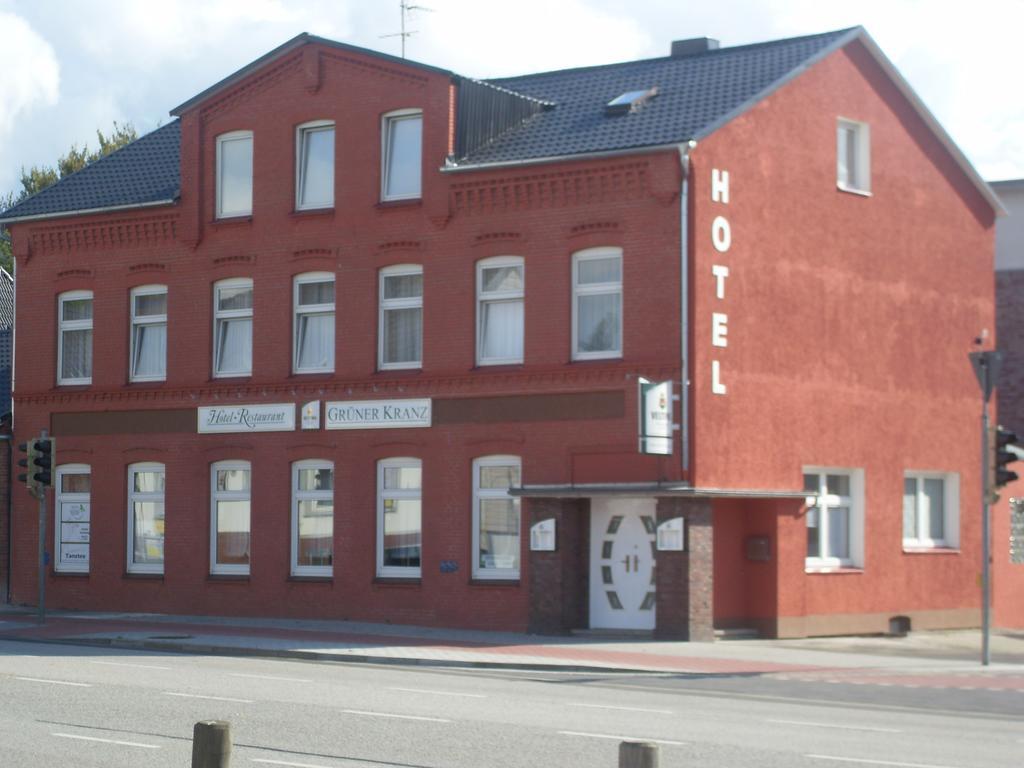 Hotel Gruener Kranz Рендсбург Екстер'єр фото